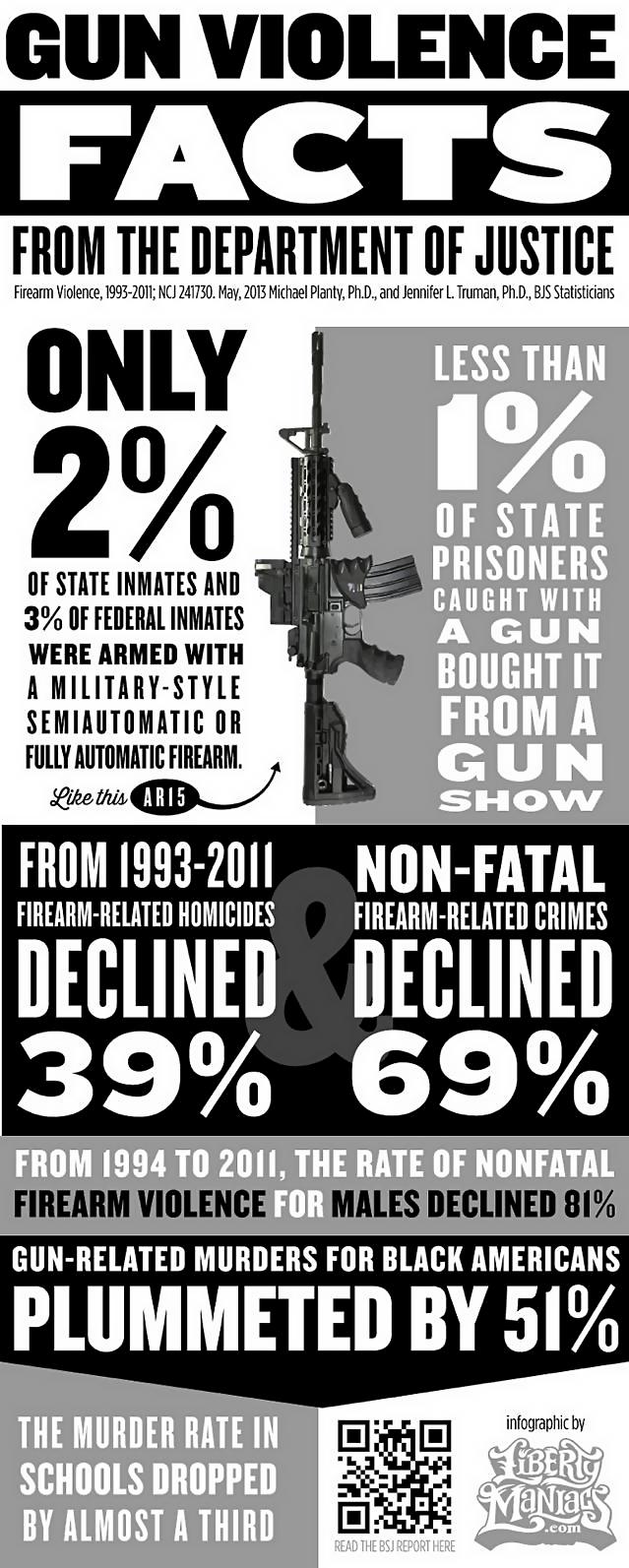 INFOGRAPHIC Gun violence facts (from the Justice Department